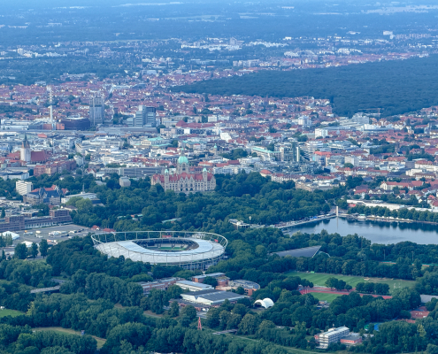 Blick Richtung Innenstadt